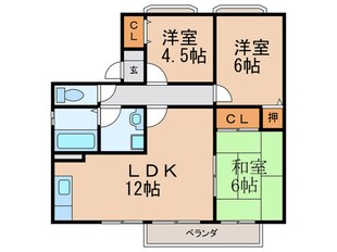 メゾン・ド・プリムⅡの物件間取画像